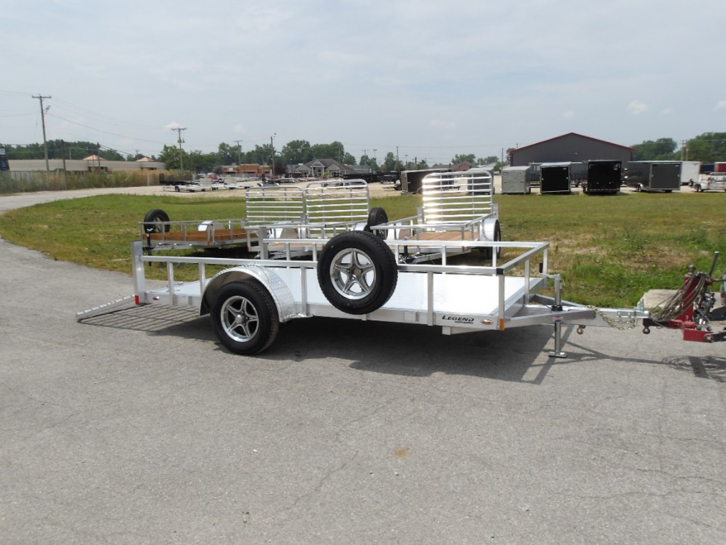 New 2026 Legend Trailers 7X12ODSA30 Utility Trailer