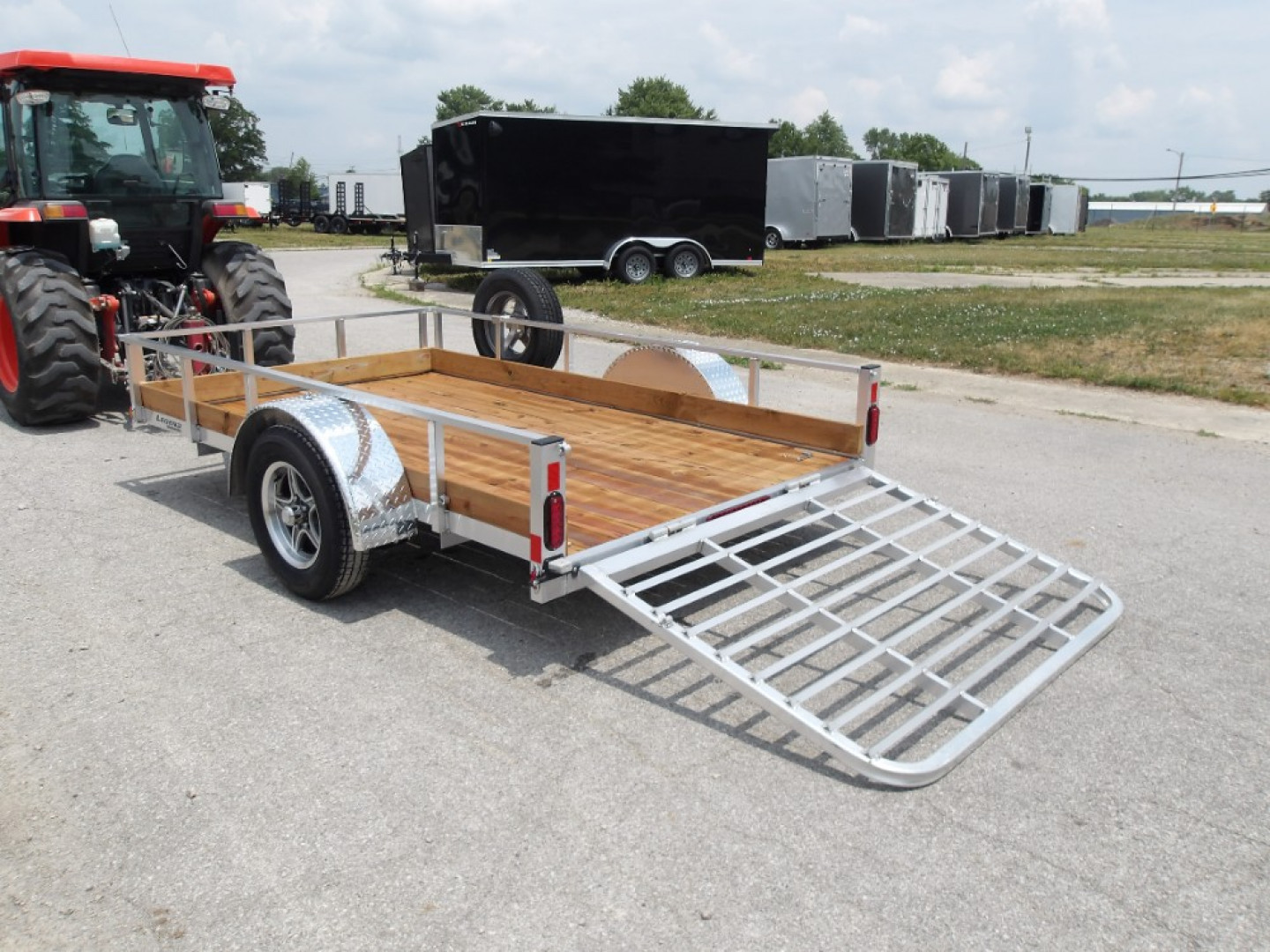 New 2026 Legend Trailers 6X10ALHSSA30 Utility Trailer