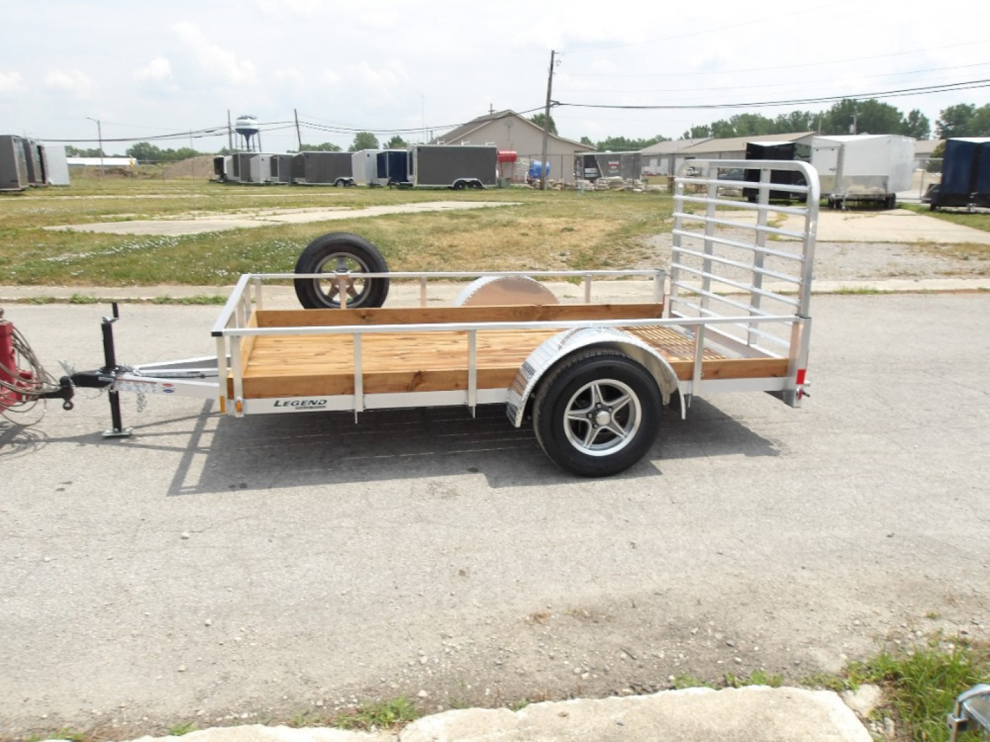 New 2026 Legend Trailers 6X10ALHSSA30 Utility Trailer