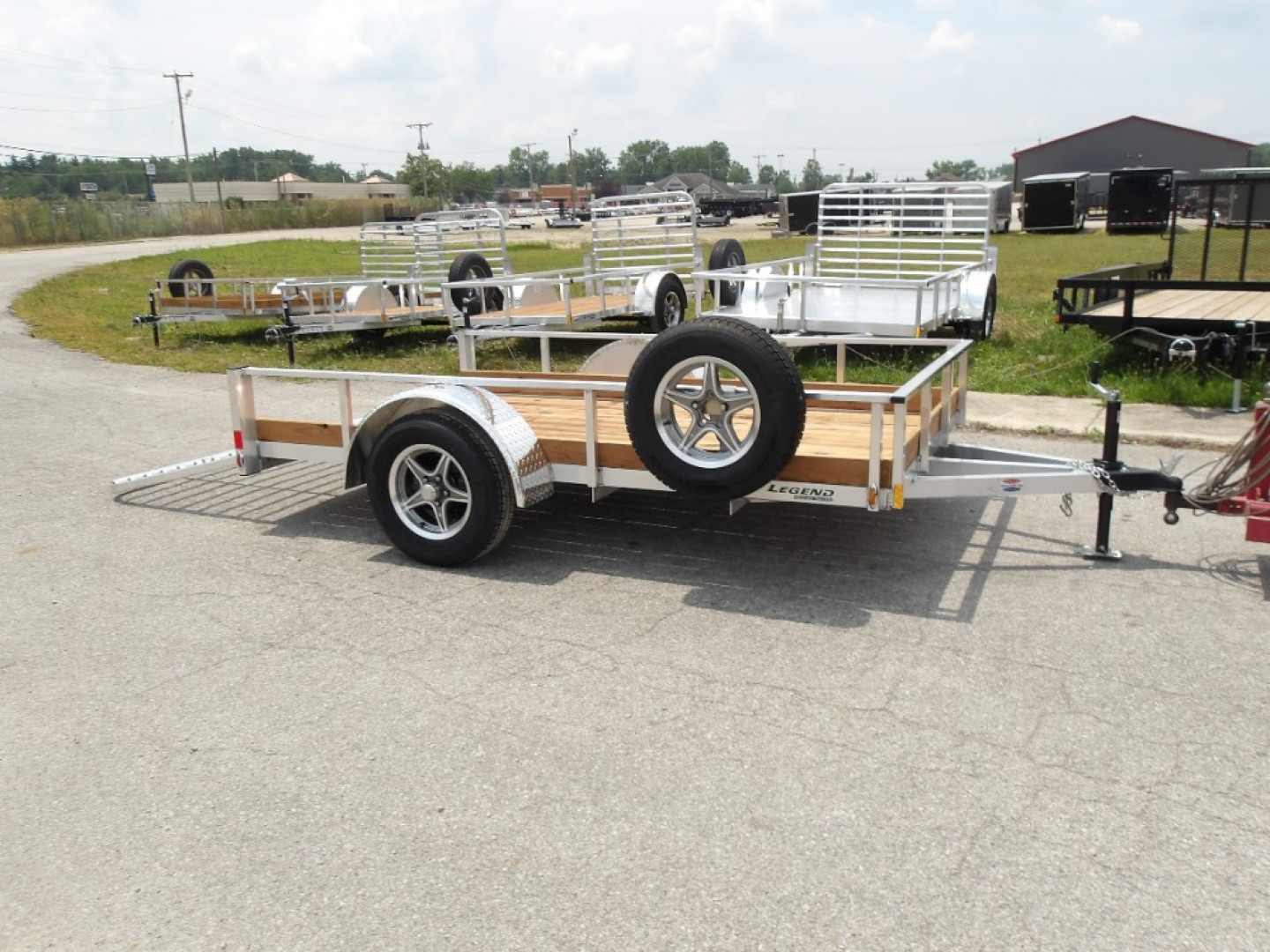 New 2026 Legend Trailers 6X10ALHSSA30 Utility Trailer