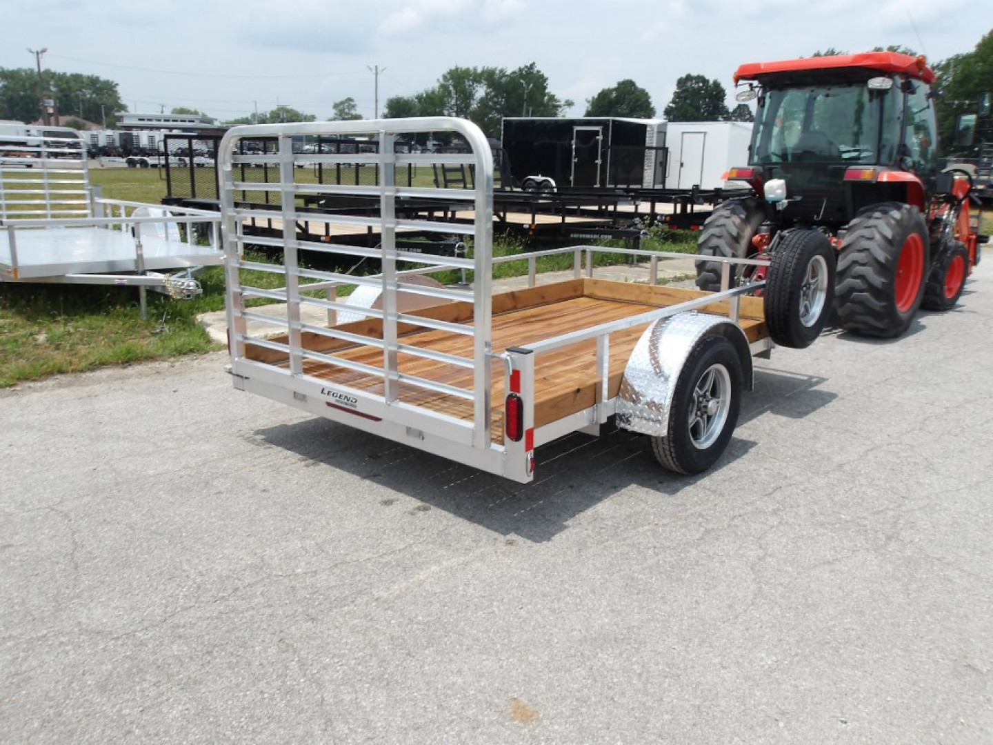 New 2026 Legend Trailers 6X10ALHSSA30 Utility Trailer