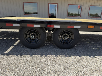 New 2026 PJ 102"x24' BP 8" I-Beam Deckover Trailer – F8