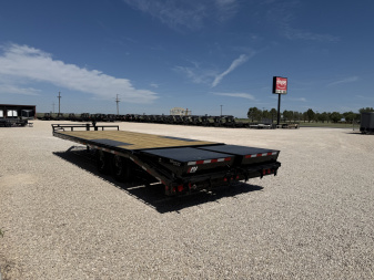 New 2026 PJ 102"x24' BP 8" I-Beam Deckover Trailer – F8