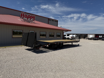 New 2026 PJ 102"x24' BP 8" I-Beam Deckover Trailer – F8