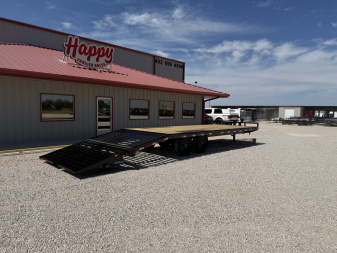 New 2026 PJ 102"x24' BP 8" I-Beam Deckover Trailer – F8