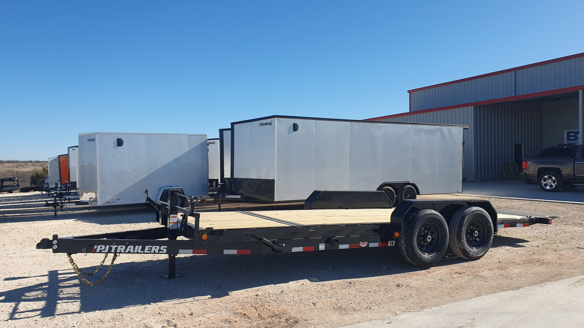 New 2026 PJ 83"x20' Equipment Tilt Trailer – T6