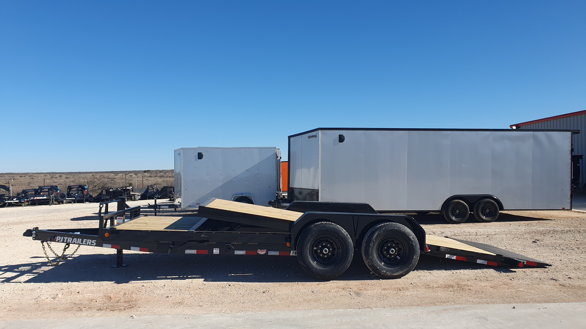 New 2026 PJ 83"x20' Equipment Tilt Trailer – T6