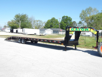 New 2025 Gatormade Trailers 30+5 Gooseneck 16K Flatbed Trailer
