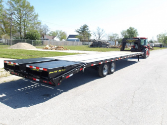 New 2025 Gatormade Trailers 30+5 Gooseneck 16K Flatbed Trailer