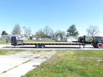 New 2025 Gatormade Trailers 35+5 Gooseneck 16K Flatbed Trailer
