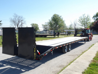 New 2025 Gatormade Trailers 35+5 Gooseneck 16K Flatbed Trailer