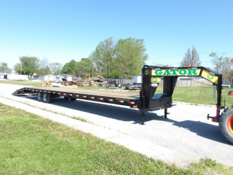 New 2025 Gatormade Trailers 35+5 Gooseneck 16K Flatbed Trailer