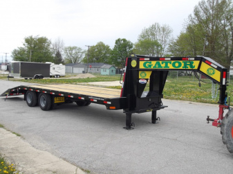 New 2025 Gatormade Trailers 20+5 Elite Gooseneck 24.9K Flatbed Trailer