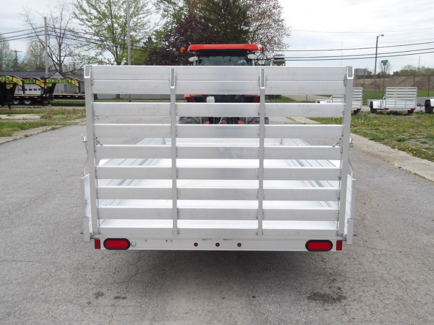 New 2026 Aluma 6812H-ESA-S Utility Trailer