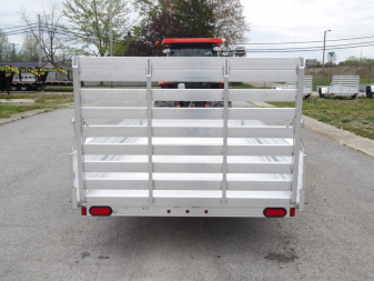 New 2026 Aluma 6812H-ESA-S Utility Trailer