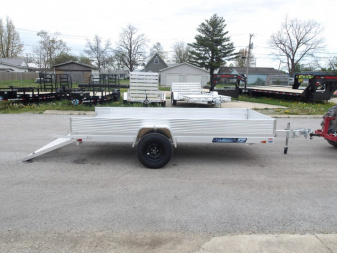 New 2026 Aluma 6812H-ESA-S Utility Trailer