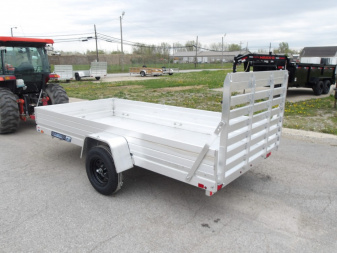 New 2026 Aluma 6812H-ESA-S Utility Trailer
