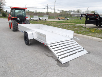 New 2026 Aluma 6812H-ESA-S Utility Trailer