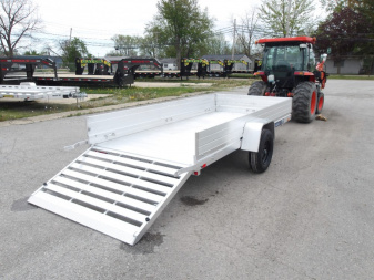 New 2026 Aluma 6812H-ESA-S Utility Trailer