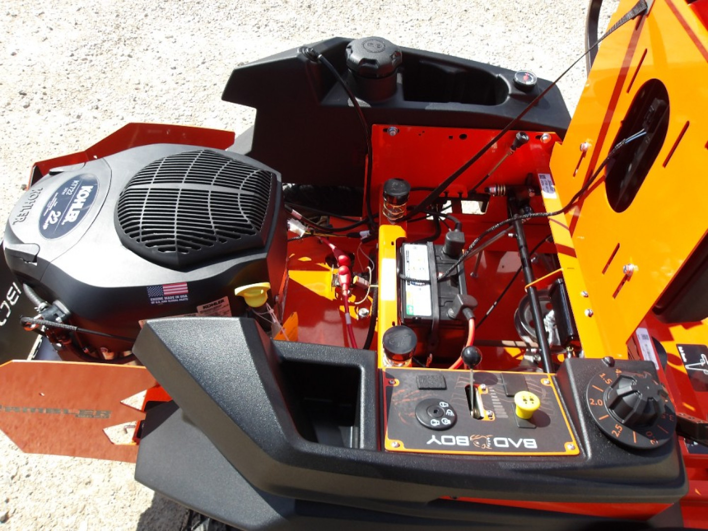 New 2025 Bad Boy BMZ42KT722 - Rambler 42" Kohler KT722 Lawn Mowers