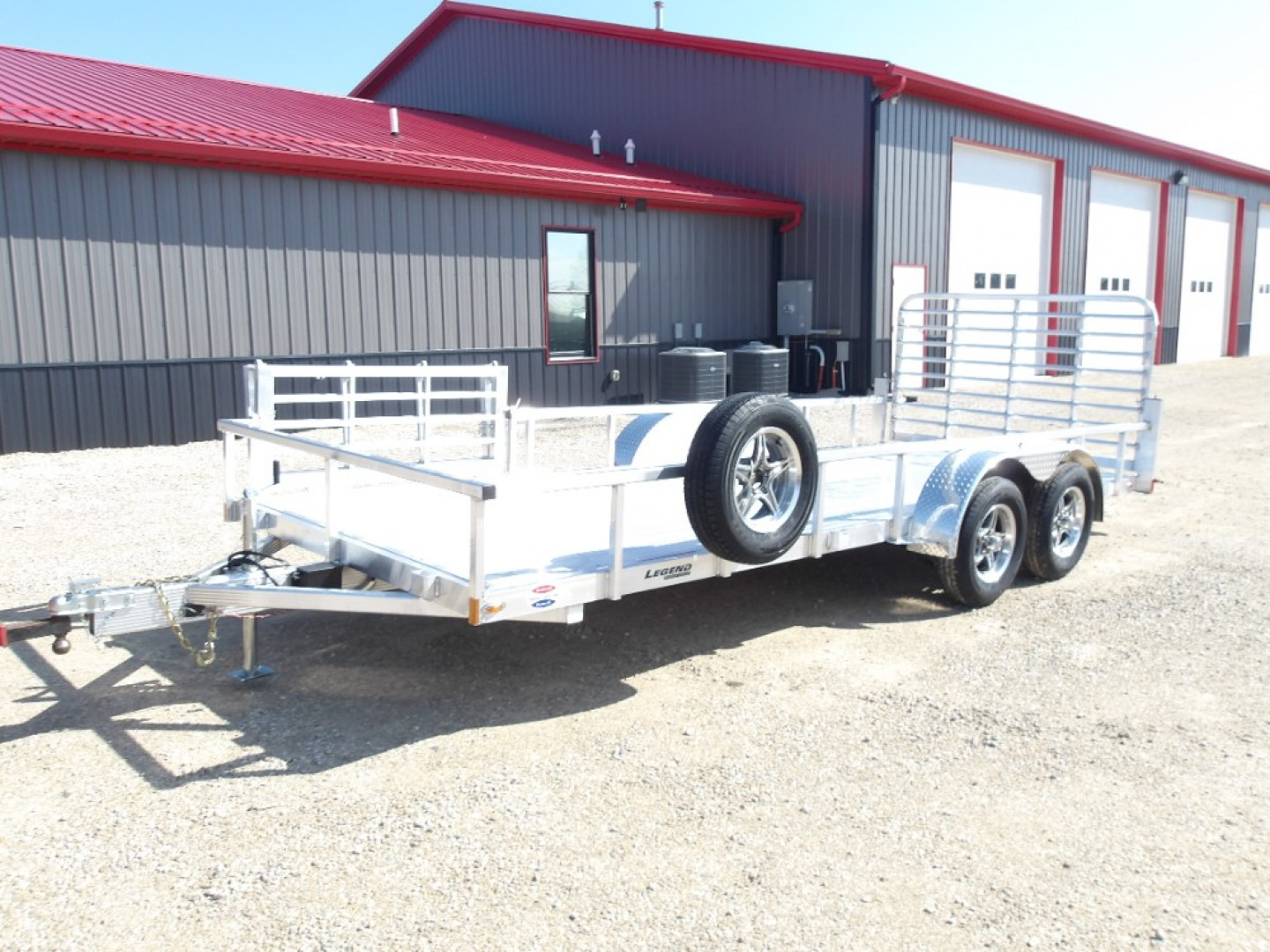 New 2025 Legend Trailers 7X180DTA35 Utility Trailer