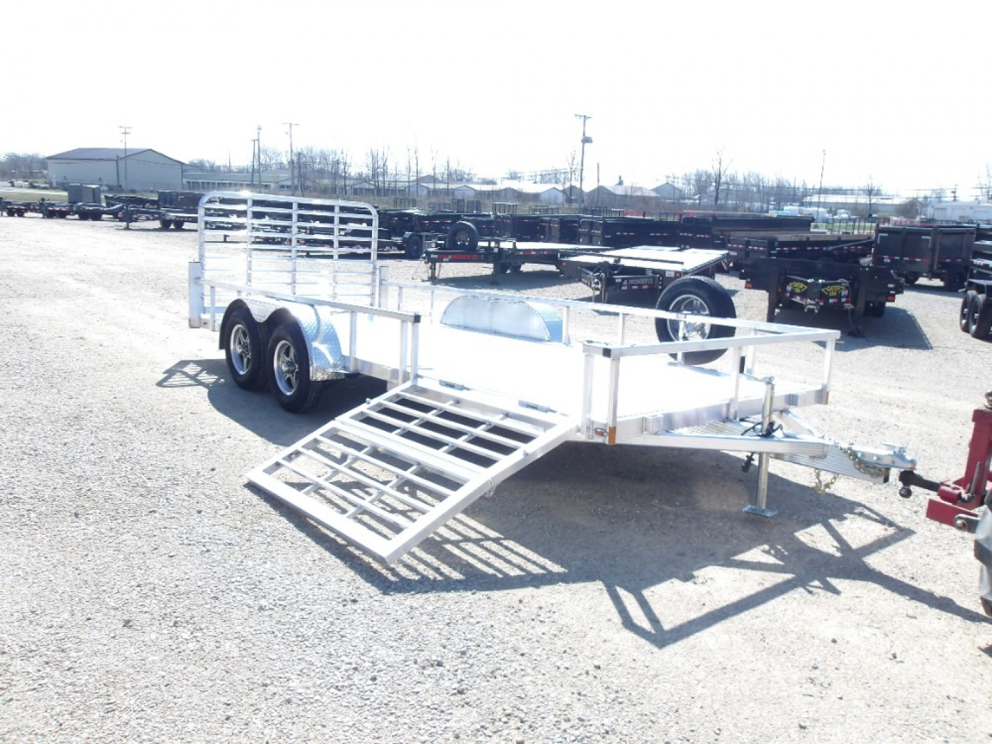 New 2025 Legend Trailers 7X180DTA35 Utility Trailer