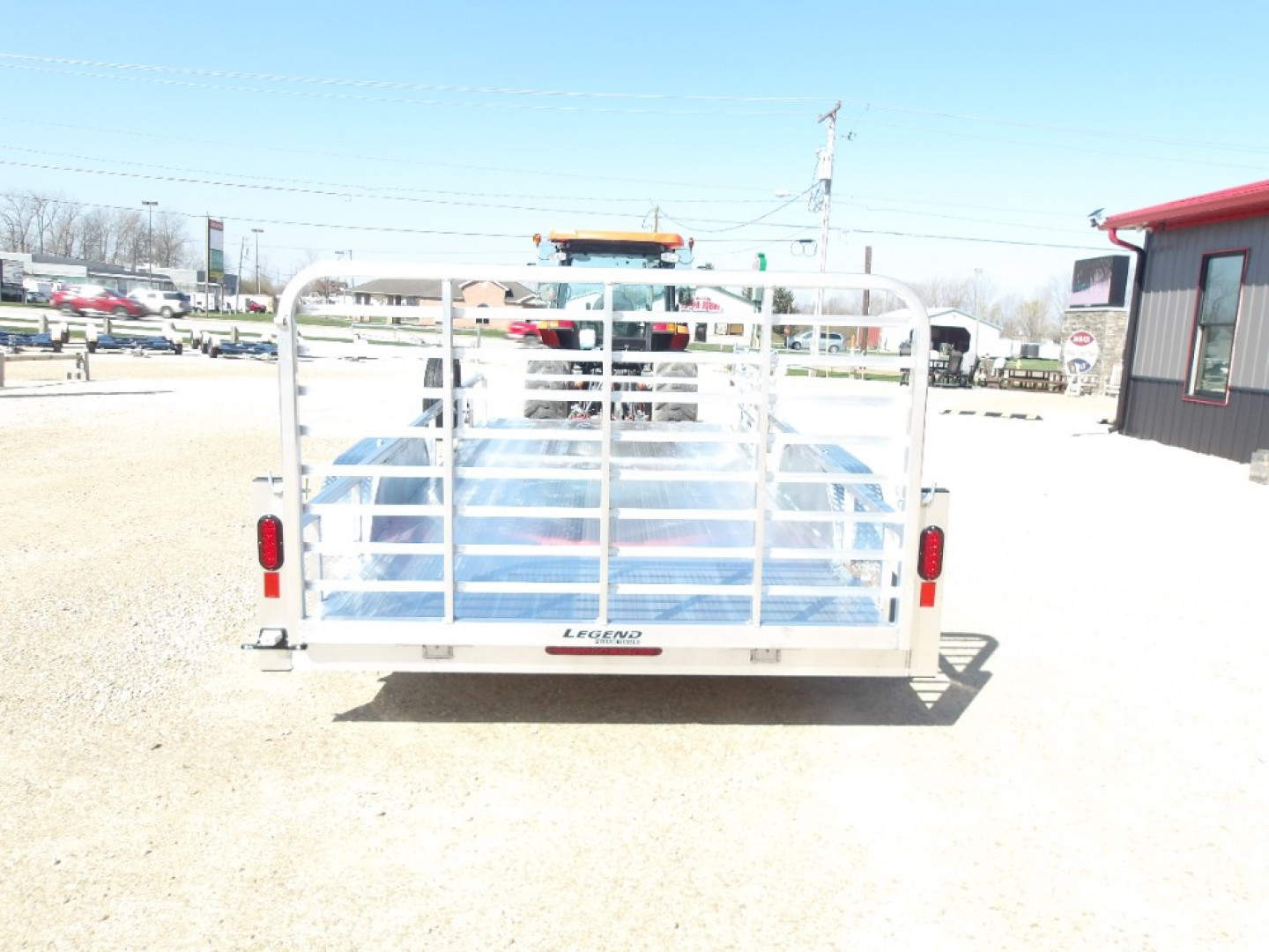 New 2025 Legend Trailers 7X180DTA35 Utility Trailer