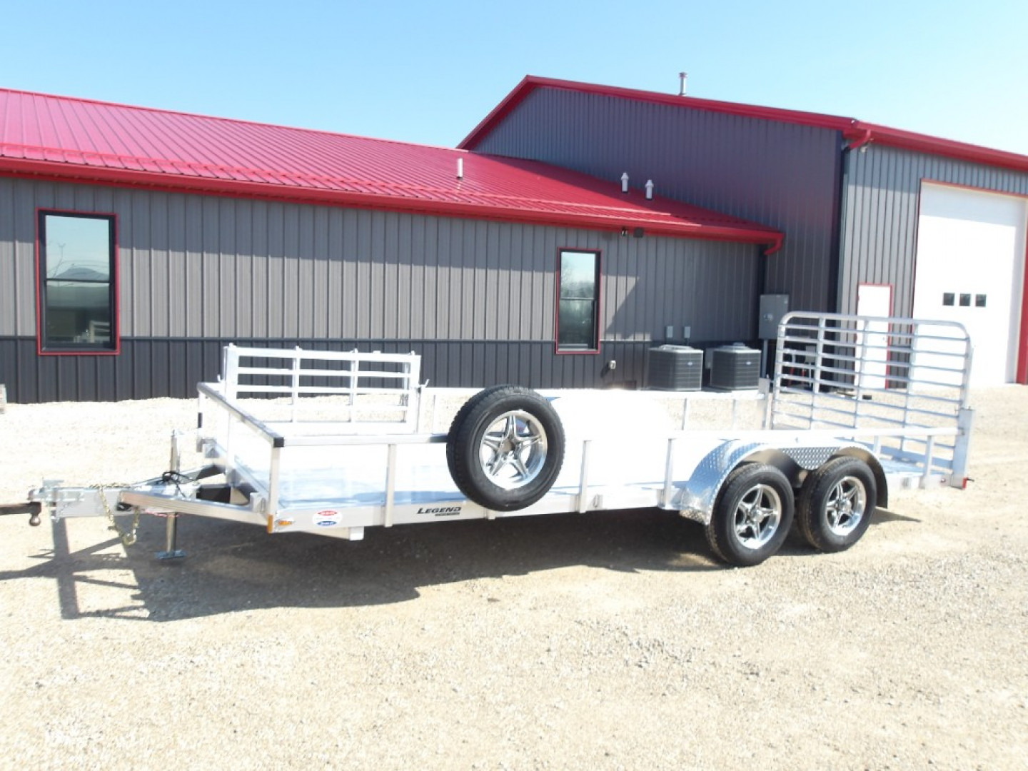 New 2025 Legend Trailers 7X180DTA35 Utility Trailer