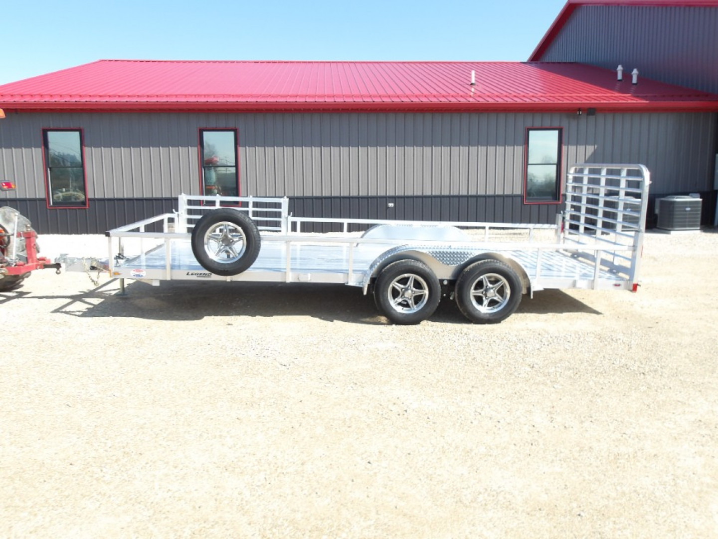 New 2025 Legend Trailers 7X180DTA35 Utility Trailer