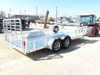 New 2025 Legend Trailers 7X180DTA35 Utility Trailer