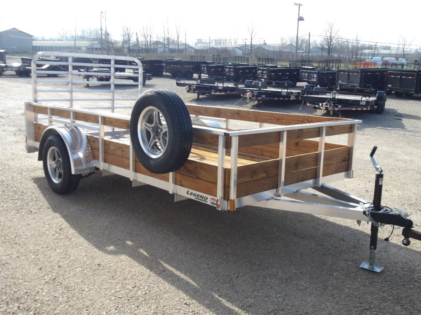 New 2025 Legend Trailers 6X12ALLSSA30 Utility Trailer