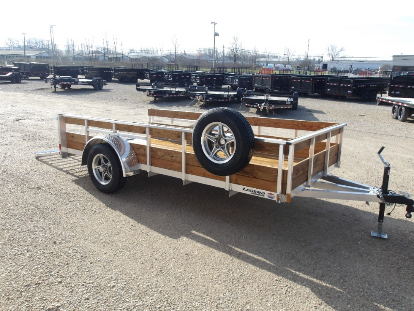 New 2025 Legend Trailers 6X12ALLSSA30 Utility Trailer