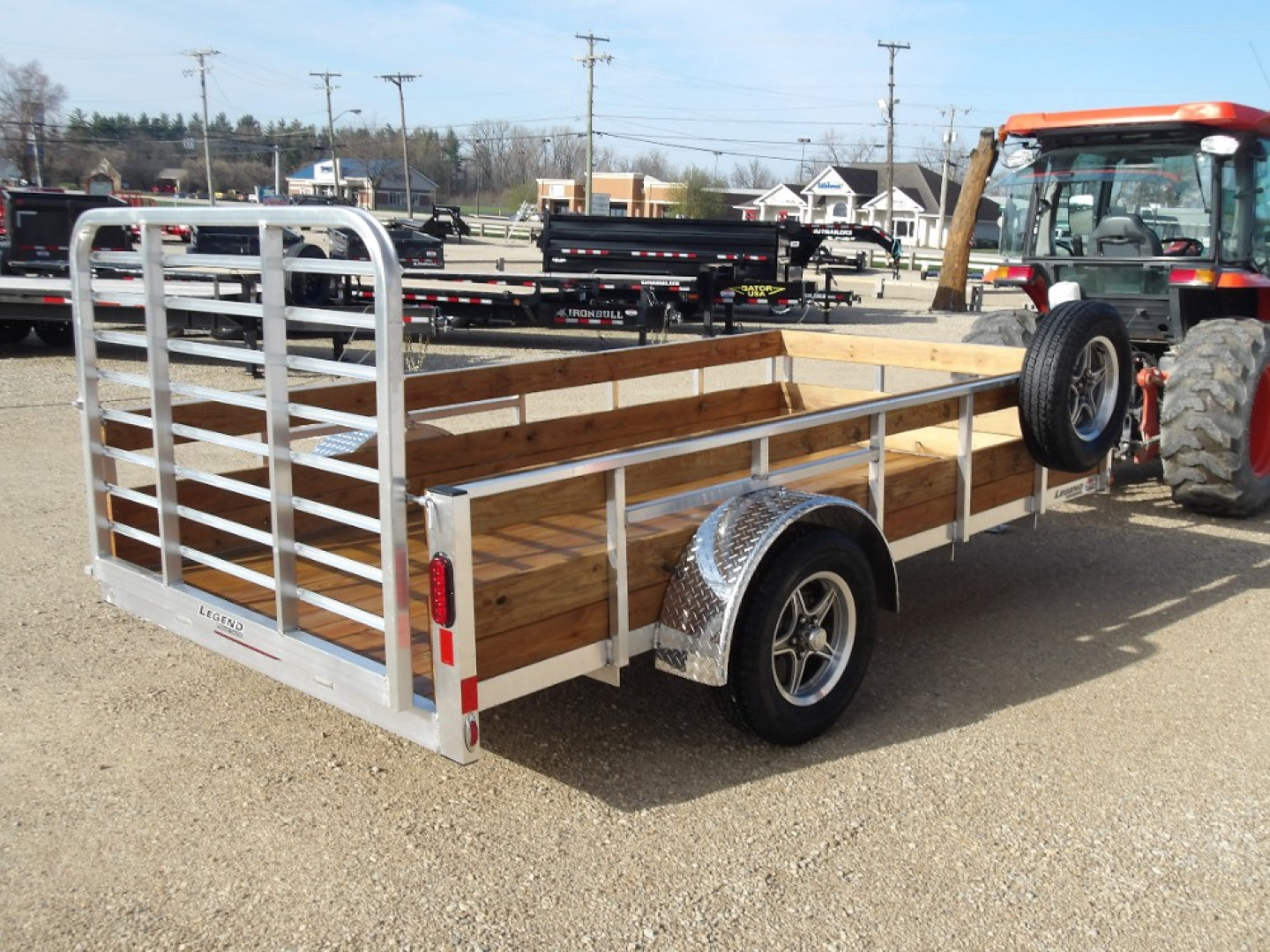 New 2025 Legend Trailers 6X12ALLSSA30 Utility Trailer