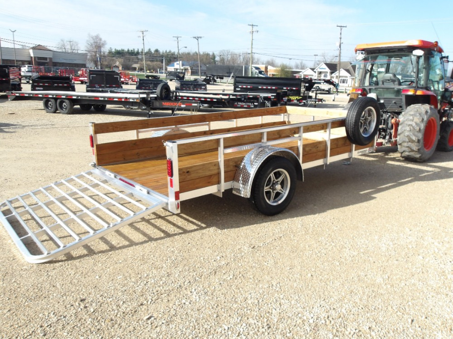 New 2025 Legend Trailers 6X12ALLSSA30 Utility Trailer