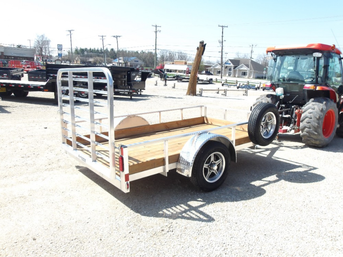 New 2025 Legend Trailers 6X10ALHSSA30 Utility Trailer