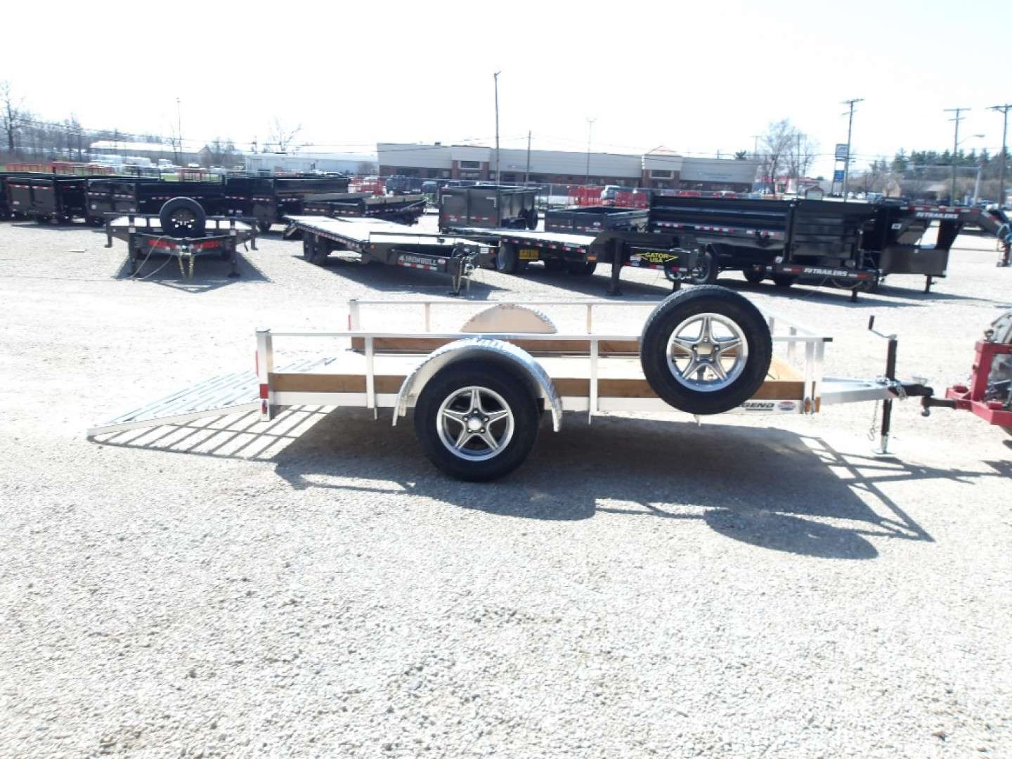 New 2025 Legend Trailers 6X10ALHSSA30 Utility Trailer