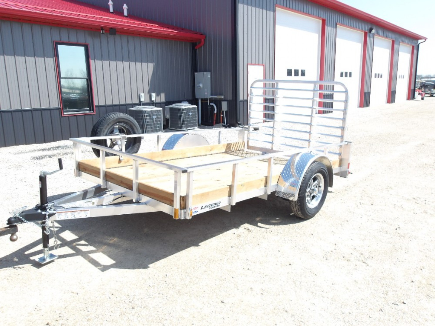New 2025 Legend Trailers 6X10ALHSSA30 Utility Trailer
