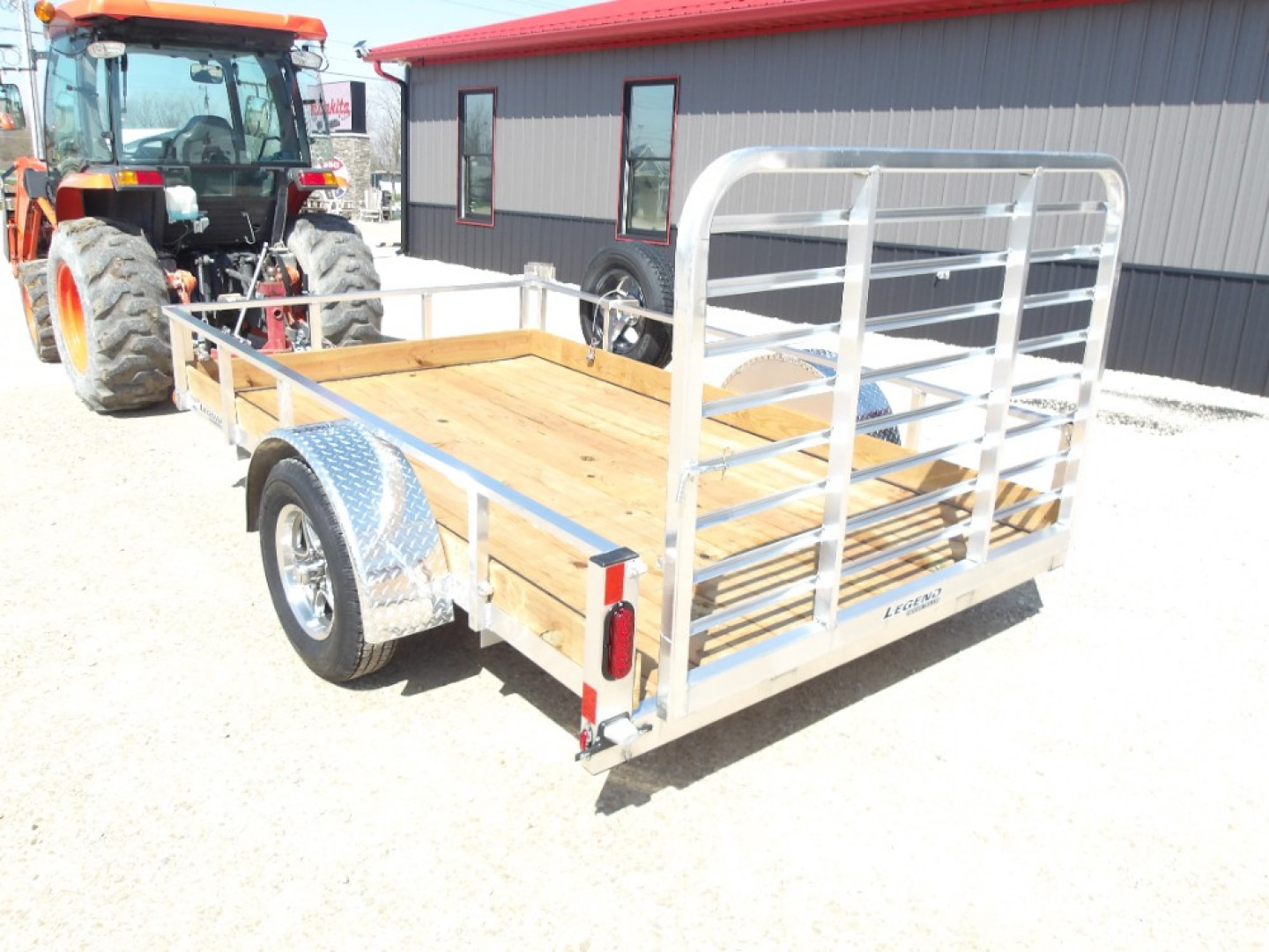 New 2025 Legend Trailers 6X10ALHSSA30 Utility Trailer