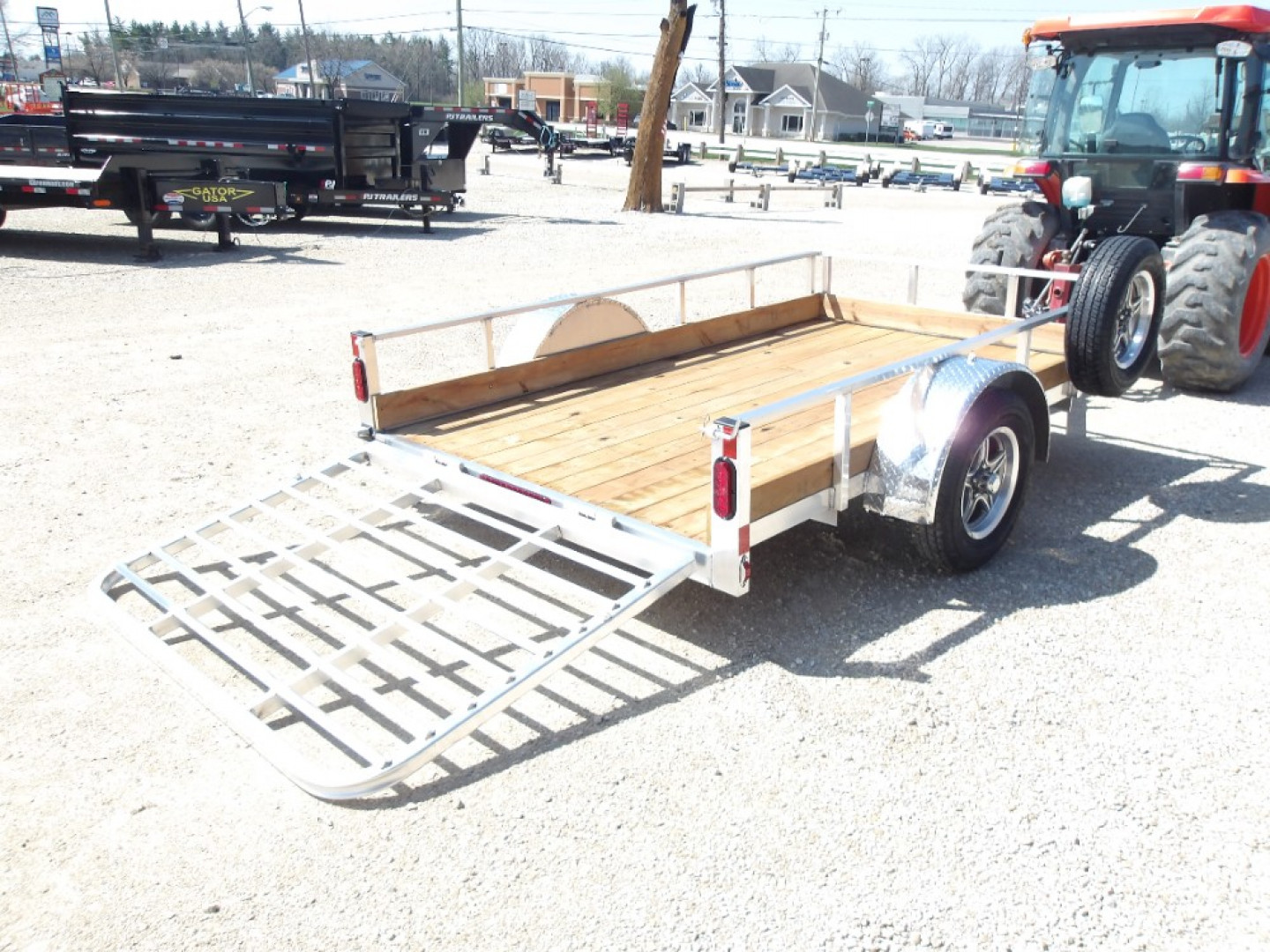 New 2025 Legend Trailers 6X10ALHSSA30 Utility Trailer