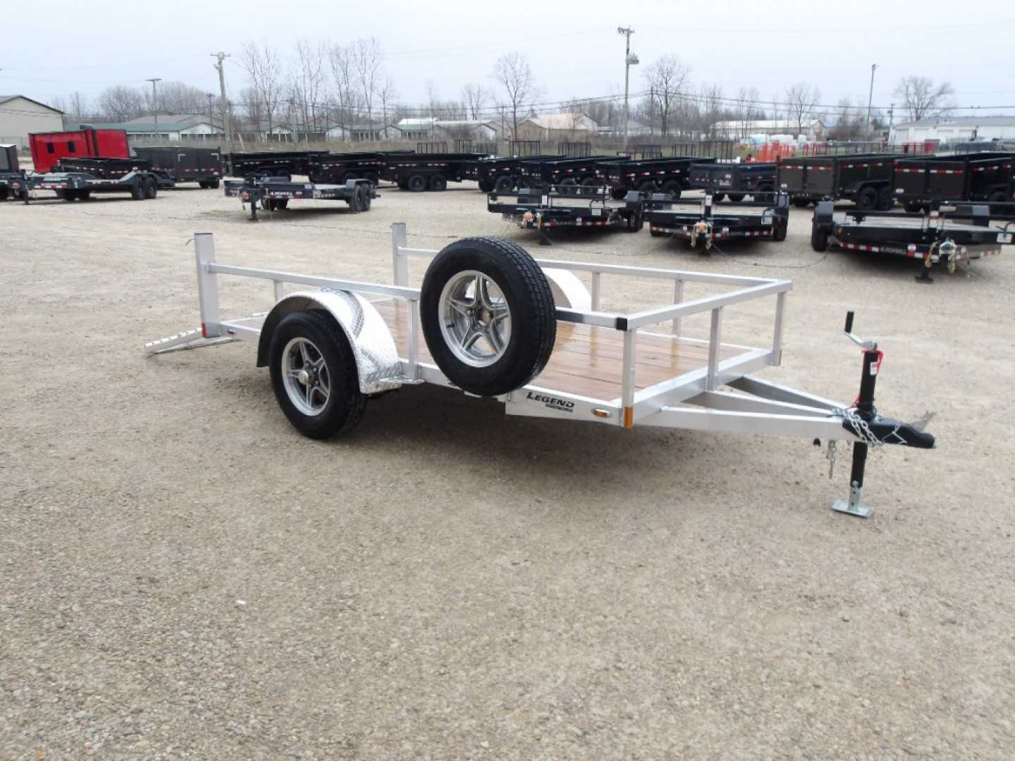 New 2025 Legend Trailers 5X10ODSA30 Utility Trailer