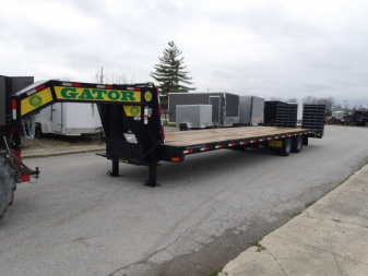 New 2025 Gatormade Trailers 30+5 Elite Gooseneck 24.9K Flatbed Trailer