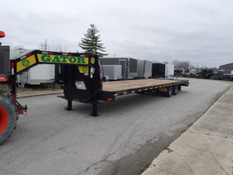 New 2025 Gatormade Trailers 30+5 Elite Gooseneck 24.9K Flatbed Trailer