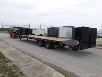 New 2025 Gatormade Trailers 30+5 Elite Gooseneck 24.9K Flatbed Trailer