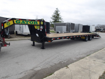 New 2025 Gatormade Trailers 30+5 Elite Gooseneck 24.9K Flatbed Trailer