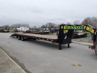 New 2025 Gatormade Trailers 30+5 Elite Gooseneck 24.9K Flatbed Trailer