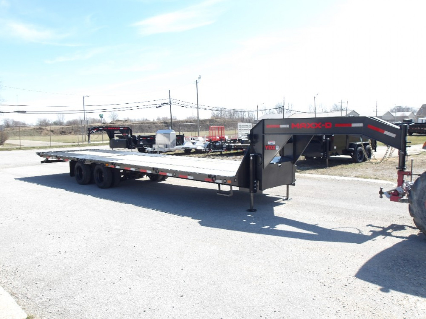 New 2025 MAXXD YDB10232 Flatbed Trailer