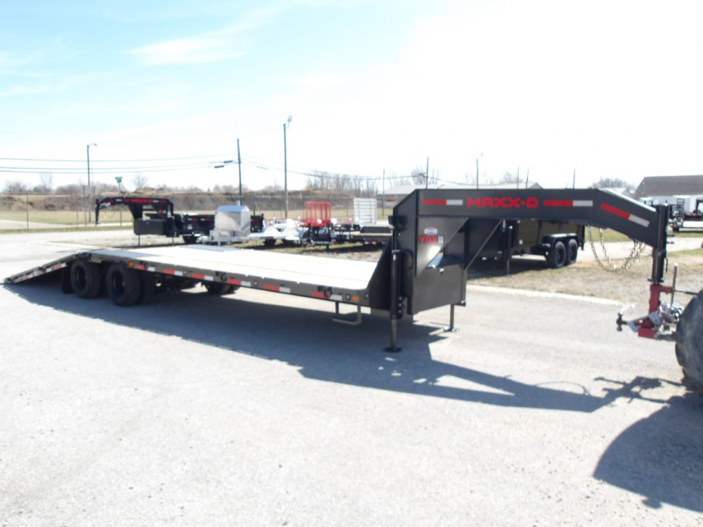 New 2025 MAXXD YDB10232 Flatbed Trailer