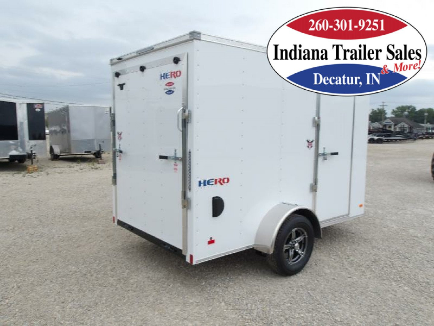 New 2025 Hero Trailers 6x10 HR610SA Cargo / Enclosed Trailer
