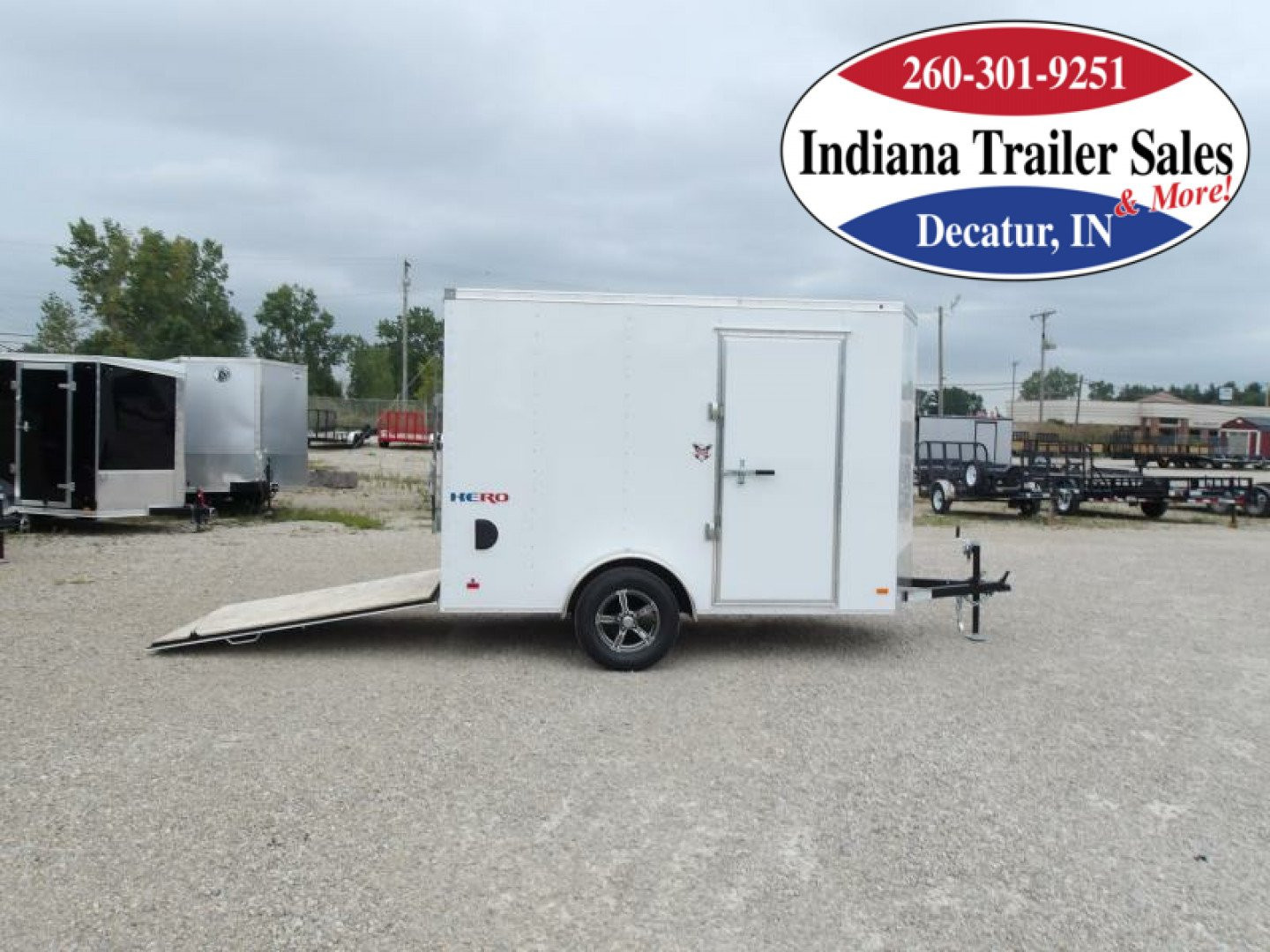 New 2025 Hero Trailers 6x10 HR610SA Cargo / Enclosed Trailer