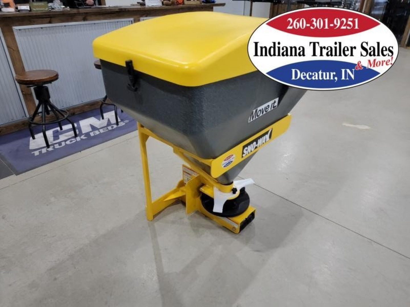 New 2023 SNO-WAY SW99100550 - 9 - CU. FT. TAILGATE Salt Spreader
